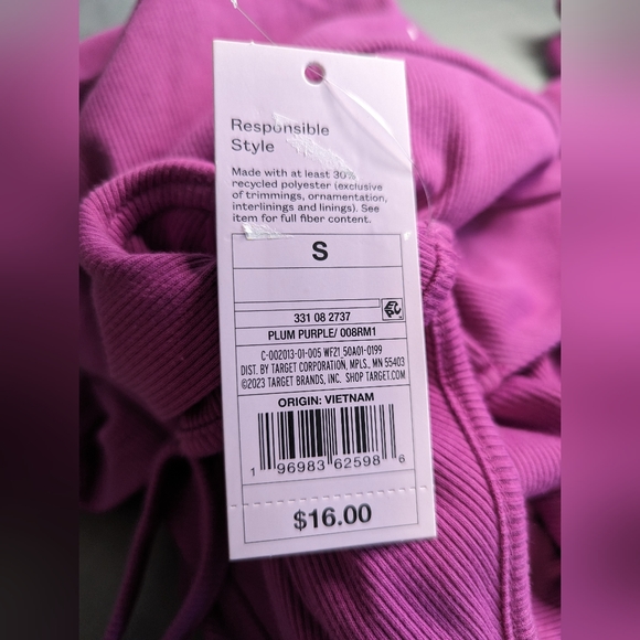 Wild Fable Knit Skater Dress Plum Purple - Picture 4 of 7